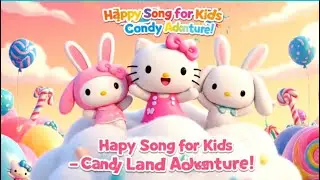 Happy Song For Kids and Baby &ndash; Hello Kitty Candy Land Adventure | Fun Educational Music for Children