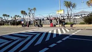 FLYSAFAIR B737 LANDED AT EAST LONDON AIRPORT - SOUTH AFRICA.