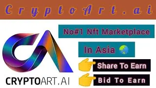Asia's Top Nft Marketplace || CryptoArt.Ai || $Cart || Partnered with Mazzanti