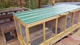 Major upgrade to my rabbitry and meat chicken production