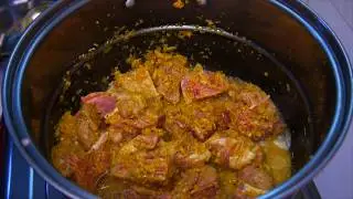 Cooking pork and green papaya soup is delicious | pork and green papaya soup Recipe