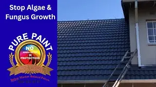 How to Apply First Coat on Tile Roof | Algae & Fungus Protection Explained