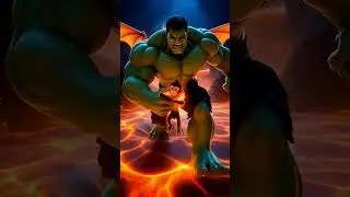 Monkey's Volcano Treasure Hunt Gone Wrong! 😱 Fire Dragon Attack & Hulk Ally Lava Smash