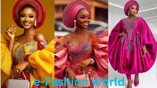 #Ankara & #Lace African Fashion Dress Designs 2024 | Uniquely Stunning Dresses For The Ladies