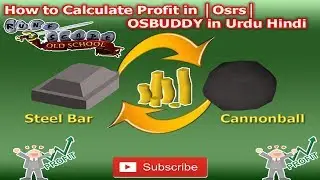 How to Calculate Profit in │Osrs│OSBUDDY in Urdu Hindi