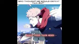 Itadori defeat Haba 😏 | Jujutsu Kaisen Season 3 | SOL VIBRA (Super Slowed) | #jjk #shorts