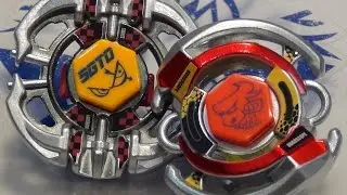 Beyblade Horoscope Series BATTLE! Sagittario 125SF vs Bull 145S (Pre-Hybrid Wheel)