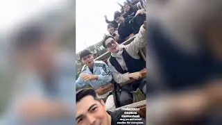 Ashmatt and Team  having fun on the Flight of Hippogriff.