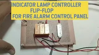Flip-flop lamp indicator controller MCFA Fire Alarm Siemens Control Panel