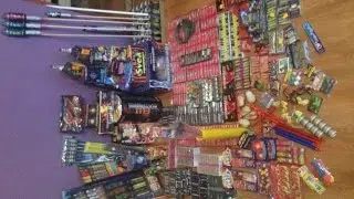 Mój stuff na sylwestra 2015/2016  / Fireworks unboxing
