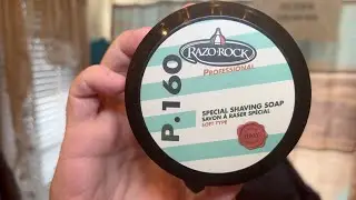 P 160 by Razorock, Mamba Razor and 400 brush by Razorock