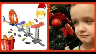 Olegko TV - Трек Hot wheels Суперскоростная трасса. Super score speedway