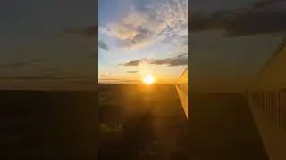 A beautiful Sunrise outside the train #viral #view #love #amazing #train #outside #views #amazing