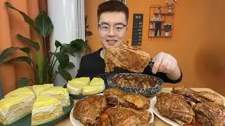 【ASMR】【MUKBANG】東坡肉 BRAISED PORK BELLY | EATING SHOW |CHINESE MUKBANG |食べ |吃播 FANG ASMR #咀嚼音 #266