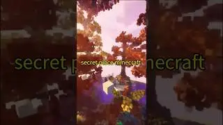 Secret place in Minecraft #minecraft #minecraftanime #gaming #minecraftlive  #gameplay