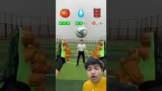 DIY ASMR catching different balls challenge #shorts
