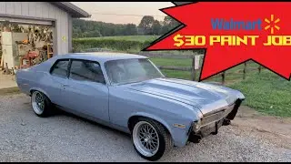 PAINT YOUR CAR FOR $30! THE WALMART PAINT JOB! DO IT YOURSELF DIY #3w1b #painting