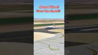 British Airways A318 Preforms A Failed Takeoff | Infinite Flight