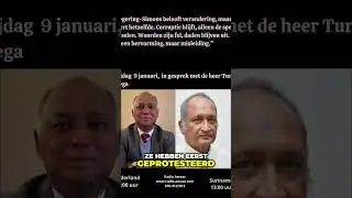 President Simons ontslagen: Suriname wordt uitverkocht!
