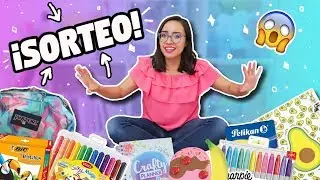 &iexcl;&iexcl;COMPRANDO tus &Uacute;TILES ESCOLARES!! 😍📚 *MEGA SORTEO* 🎁 Craftingeek