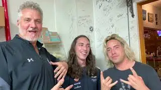 Black Oxygen - Panini Pete & Sunset Pointe Invite David & Nick Lyle by to Sign their wall of FAME!