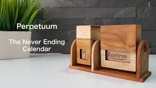 Perpetuum. The Never Ending Wooden Calendar - by Nuvitron