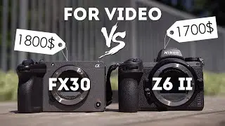 Sony FX30 против Nikon Z6 ii для видео