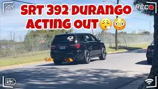 SRT 392 Durango Pulls With Aggressive Downshifts