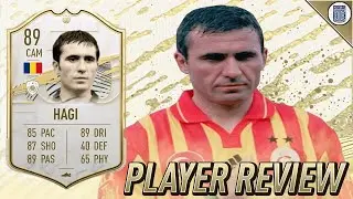 89 ICON SWAPS MID ICON HAGI PLAYER REVIEW! - IS HE WORTH UNLOCKING? - FIFA 21 ULTIMATE TEAM