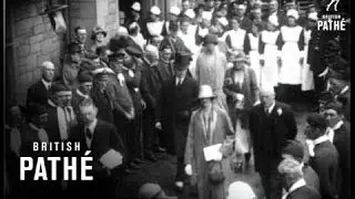 Princess Mary Visit To Hartlepool On Sleeve As Princes Mary Visits & Cuts (1926)