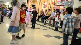 First Grader Square Dance