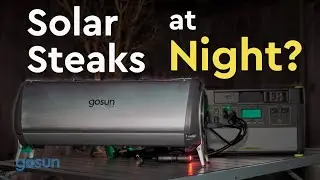 GoSun Fusion | Cooking A Sizzling Steak At Night