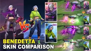 BENEDETTA Death Oath SKIN COMPARISON | Collector Skin Effect VS Street Blow | Mobile Legends