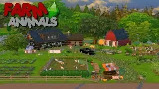 The Sims 4 - Farm Animals (Speed Build)