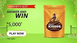Hershey's Amazon quiz answers