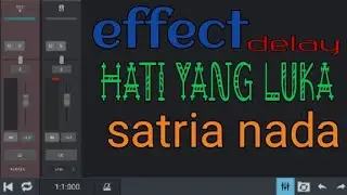 Hati yang luka || dek fania || #satrianada effect delay