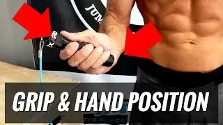 Proper Jump Rope Grip & Hand Position
