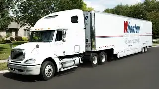 Wheaton World Wide Moving Trucks