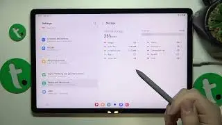 How to Find the Internal Storage Details & Information on SAMSUNG Galaxy Tab S9 FE+