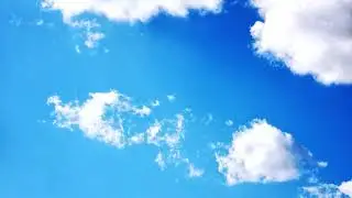Clouds Formation In The Blue - Time Lapse Video