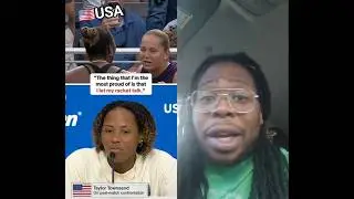 Taylor townsend let her game talk.Not her hands #tennis #usopen2025 #breakingnews #insidetennis