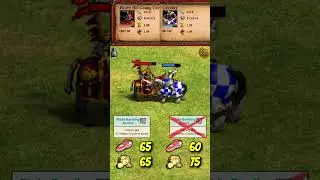 Heavy Hei Guang Cavalry (Wei) vs Cavalier (Bulgarians) | The Three Kingdoms | AoE2 #Shorts