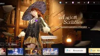 Infinity Nikki Enchanted Writing Magical Scribbles gacha Banner