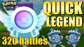 How I hit LEGEND in 320 battles! Pokemon GO Battle League!