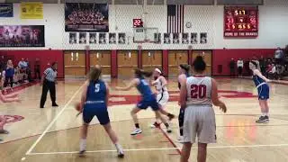 SECTION V GIRLS BASKETBALL C2 SEMI | #2 Red Jacket falls to #3 Geneseo