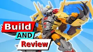Building WARGREYMON AMPLIFIED DIGIMON Model Kit | First Time Model Kit Building