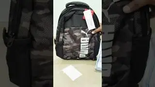 PUMA Style Backpack IND 24 L Laptop Backpack #puma #backpack #pumas #black #military