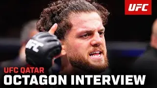 Интервью Исмаила Наурдиева в Октагоне | UFC Qatar