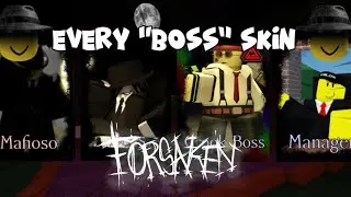 WINNING With &ldquo;Boss&rdquo; Skins In Roblox Forsaken