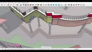 How to add details to the parapet wall easy and quick